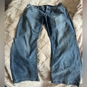 Judy blue flare trousers